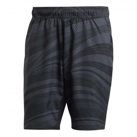 Pantalon Corto Adidas Club Graph Color Carbon/black
