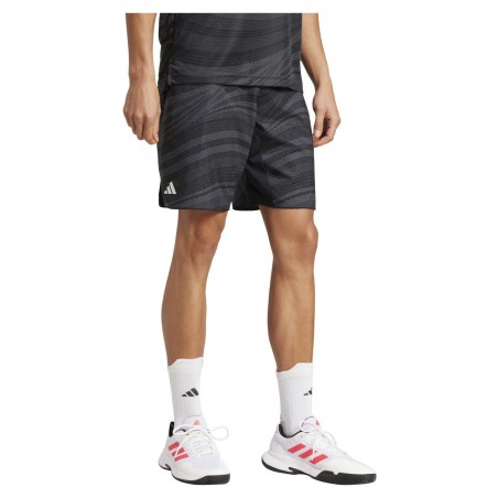 Pantalon Corto Adidas Club Graph Color Carbon/black