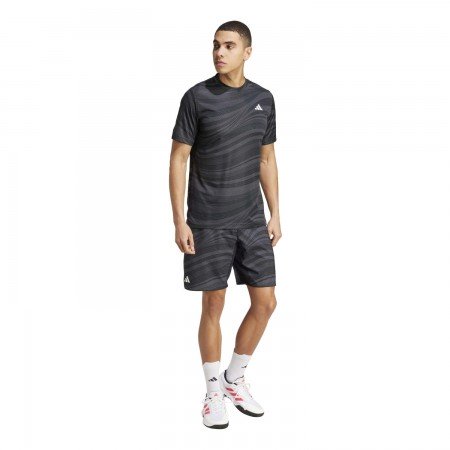 Pantalon Corto Adidas Club Graph Color Carbon/black